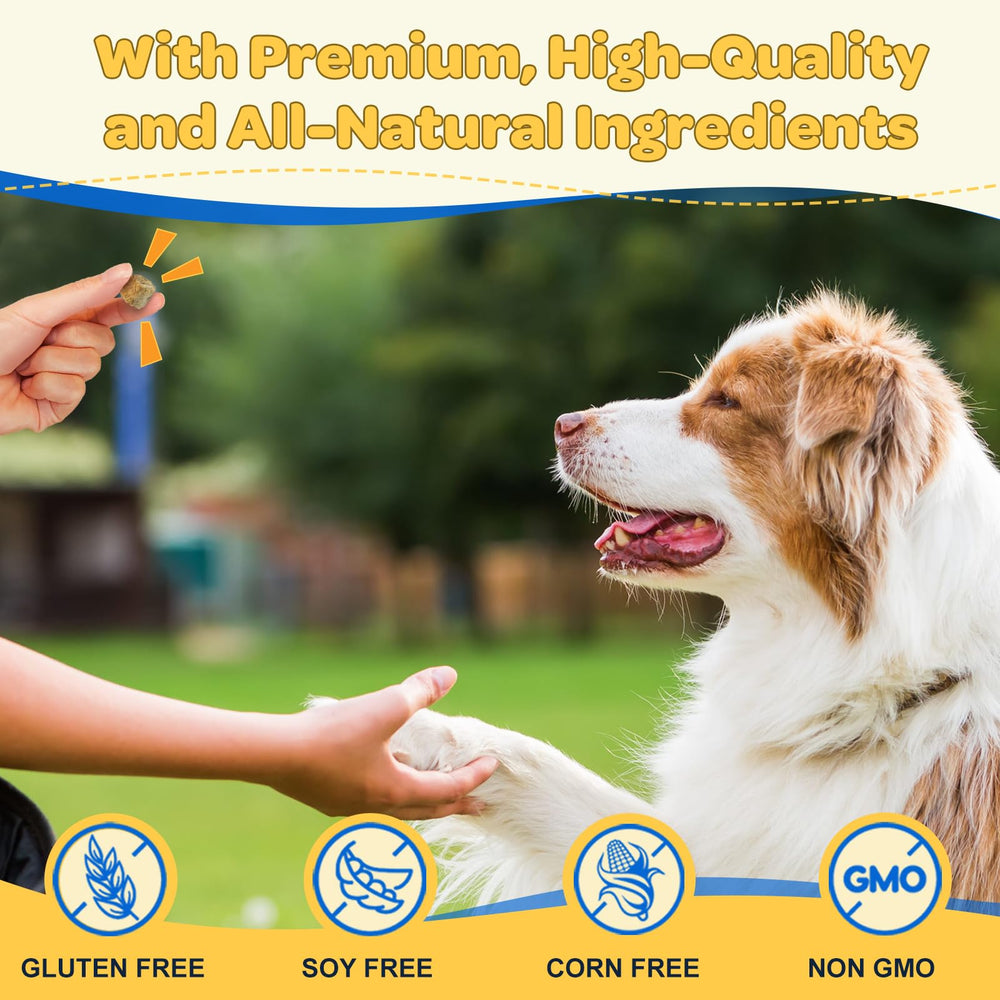 ZEBORA veterinarian-reviewed dog vitamins image signals trusted formula.