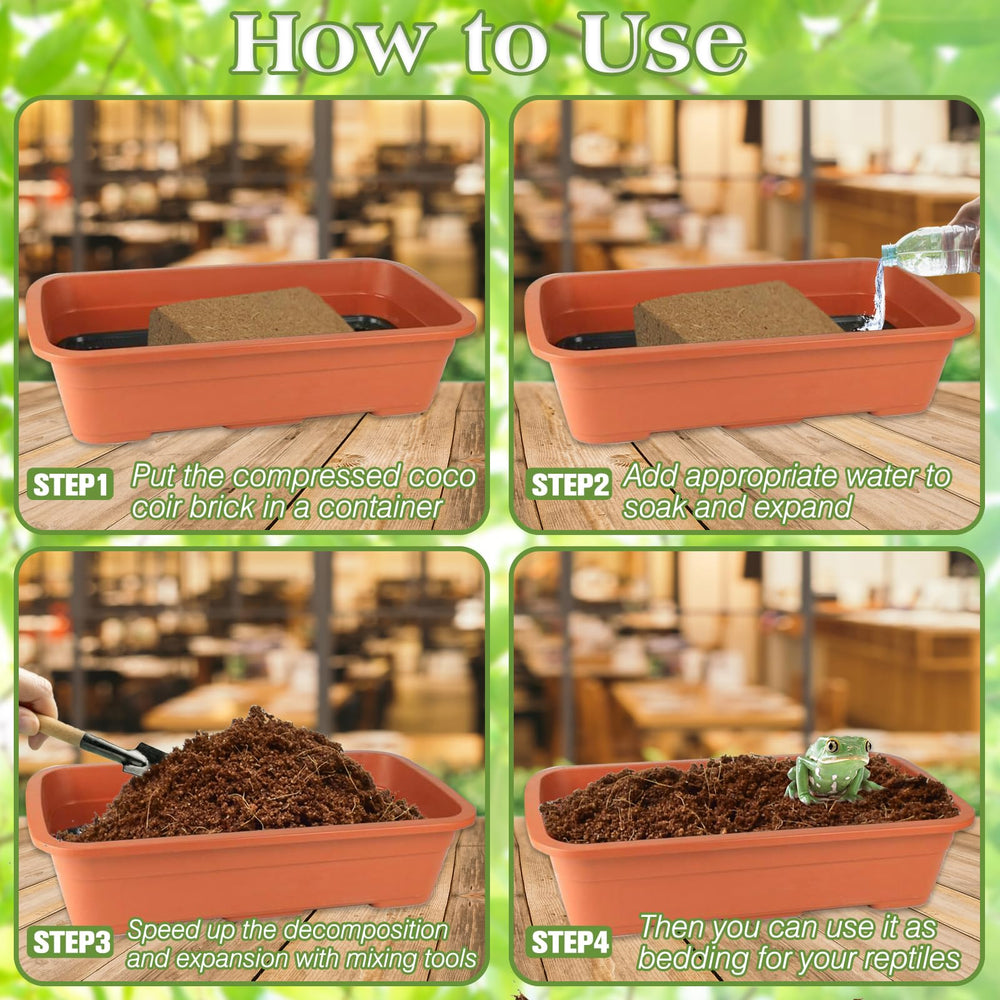 ZeeDix easy-to-use brick stores compactly and expands easily for bedding.