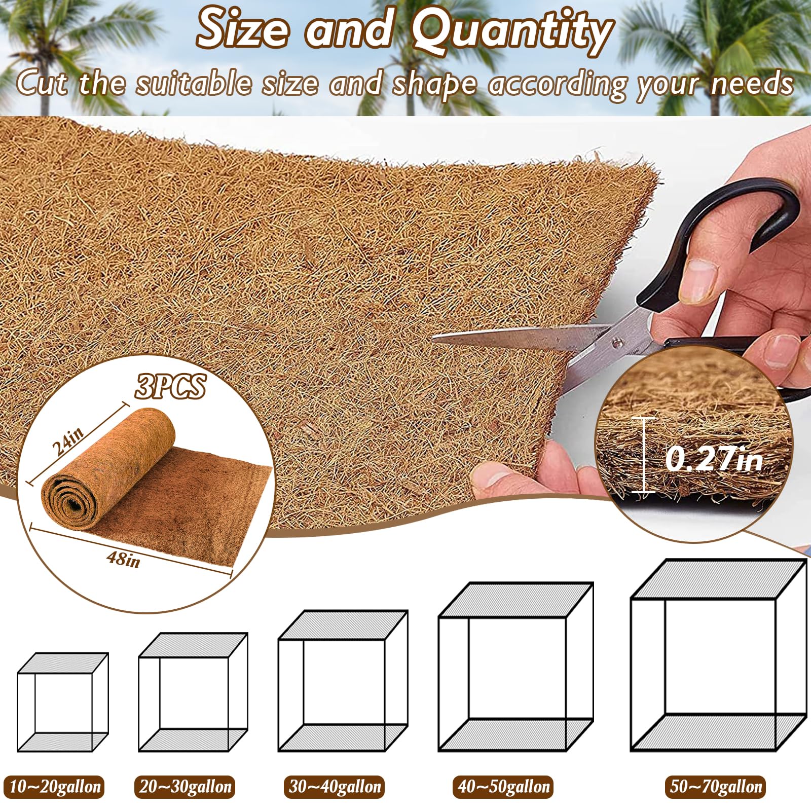 ZeeDix reptile carpet shows easy-clean, reusable habitat liner