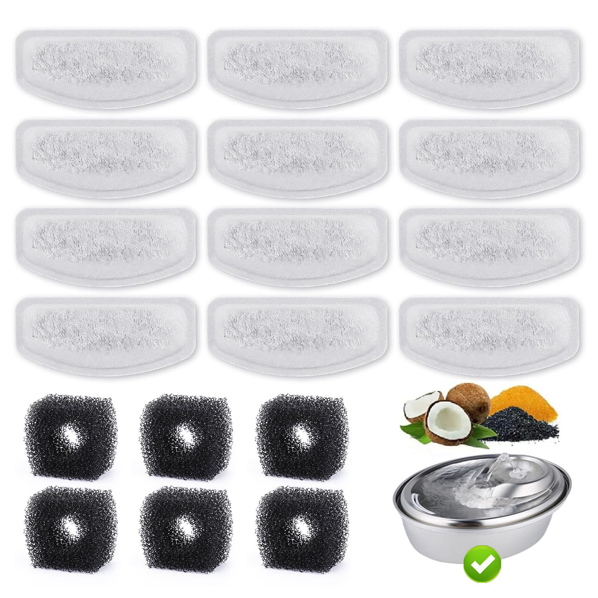 ZEKIRY D60 filter pack closeup with filtration components for clean water