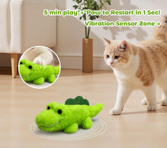 ZeLing HTL built-in catnip pouch attracts curious indoor cats.