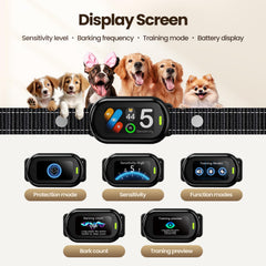 Zellar collar offers 5 training modes to tailor corrections to your dog's needs.