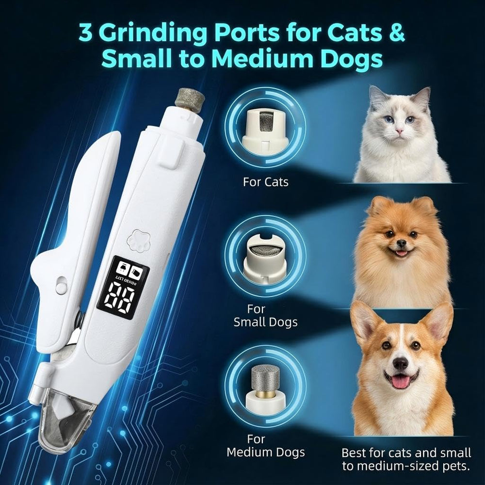 Zelvian three grinding ports adapt to cats and small dogs