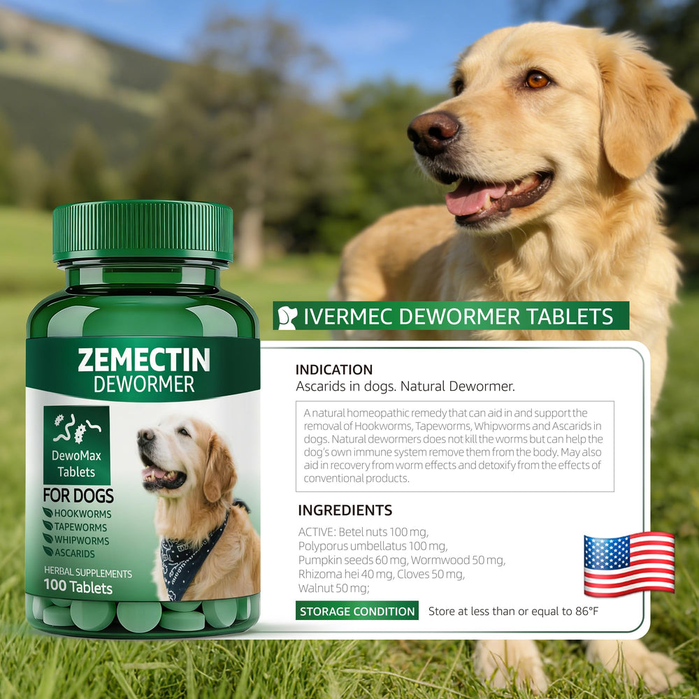 Closeup of Zenectin label showing brand name and caution notes