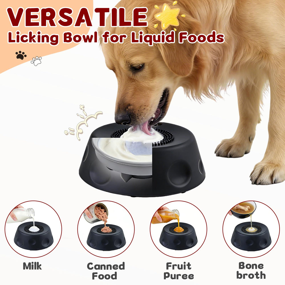 Zenflux non-slip base keeps the bowl steady during mealtime.