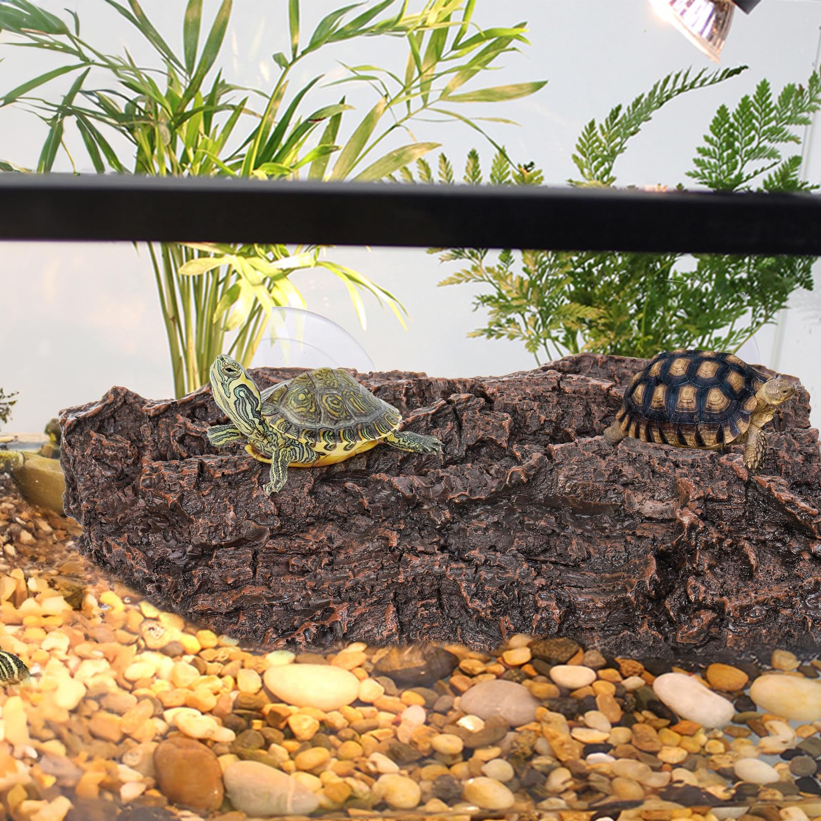 ZENFUN Turtle Platform easy to clean and rinse with water.