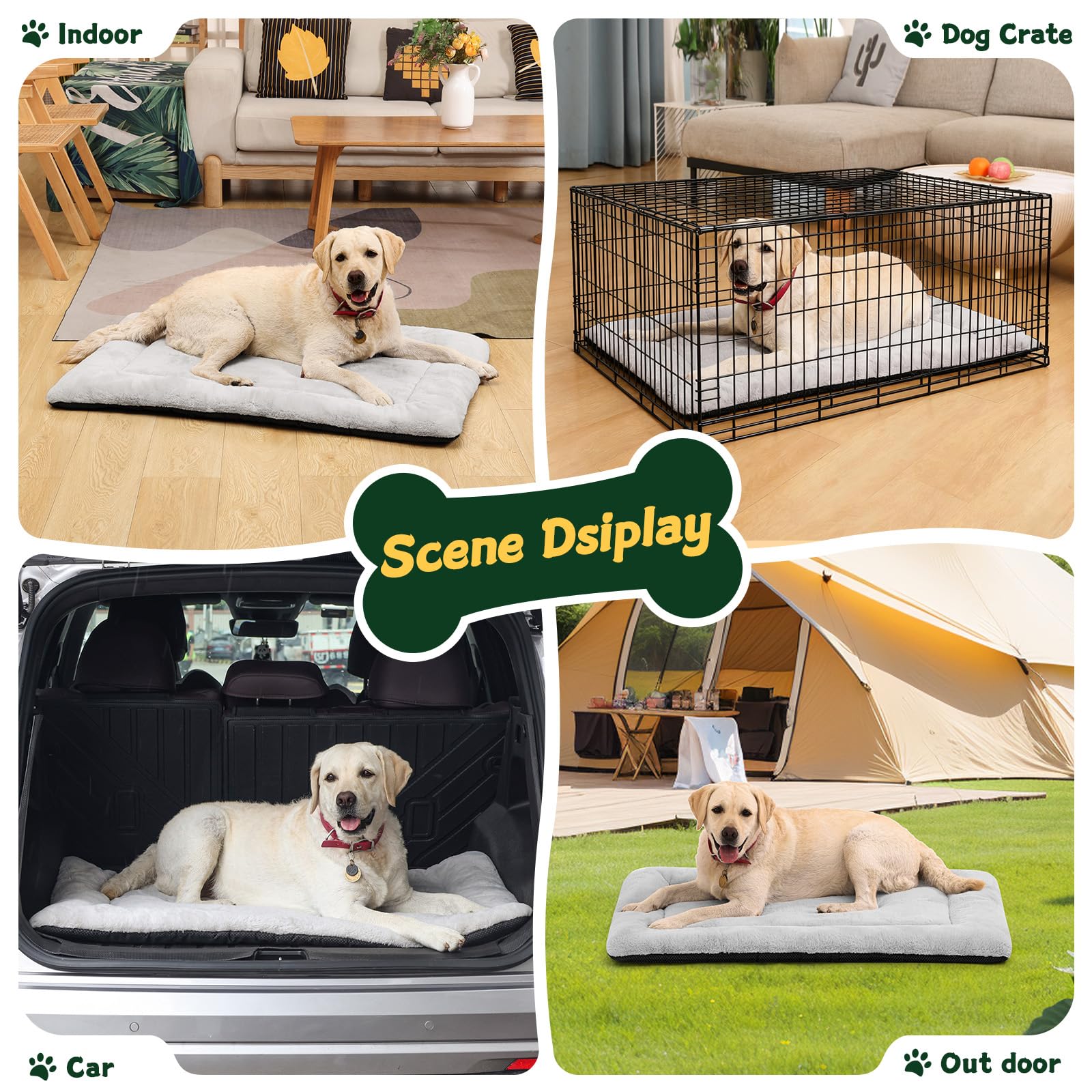ZENGAOOU care tips after washing help restore the pad's flat, cushioned shape.