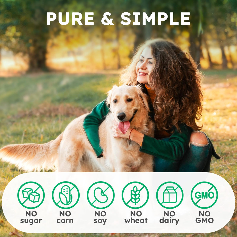 ZENO dog vitamins probiotics and vitamins display for gut and immune support
