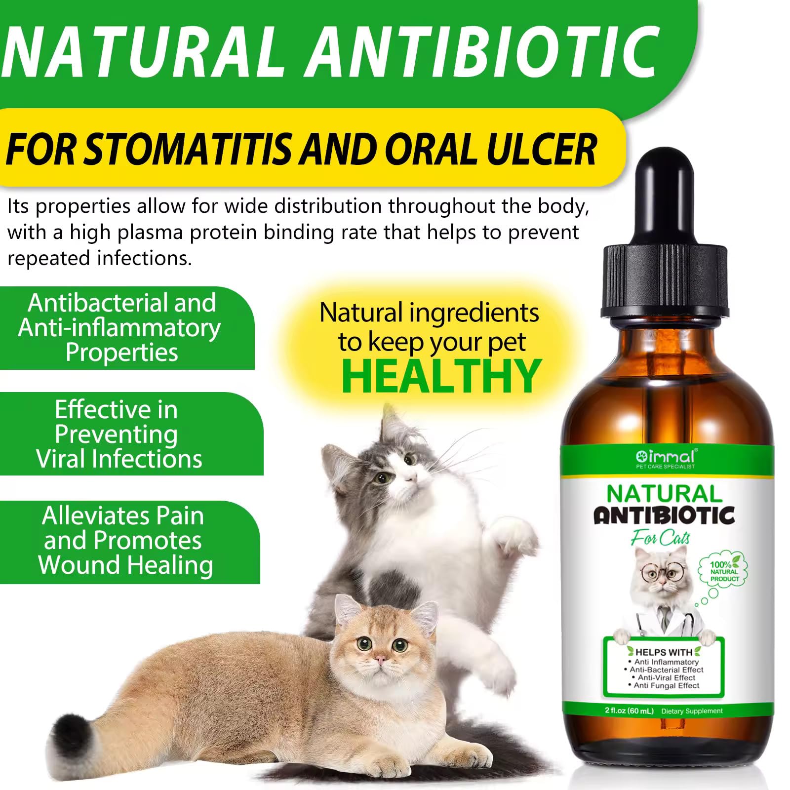 Zenpaws immune-support liquid helps bolster natural defenses in cats.