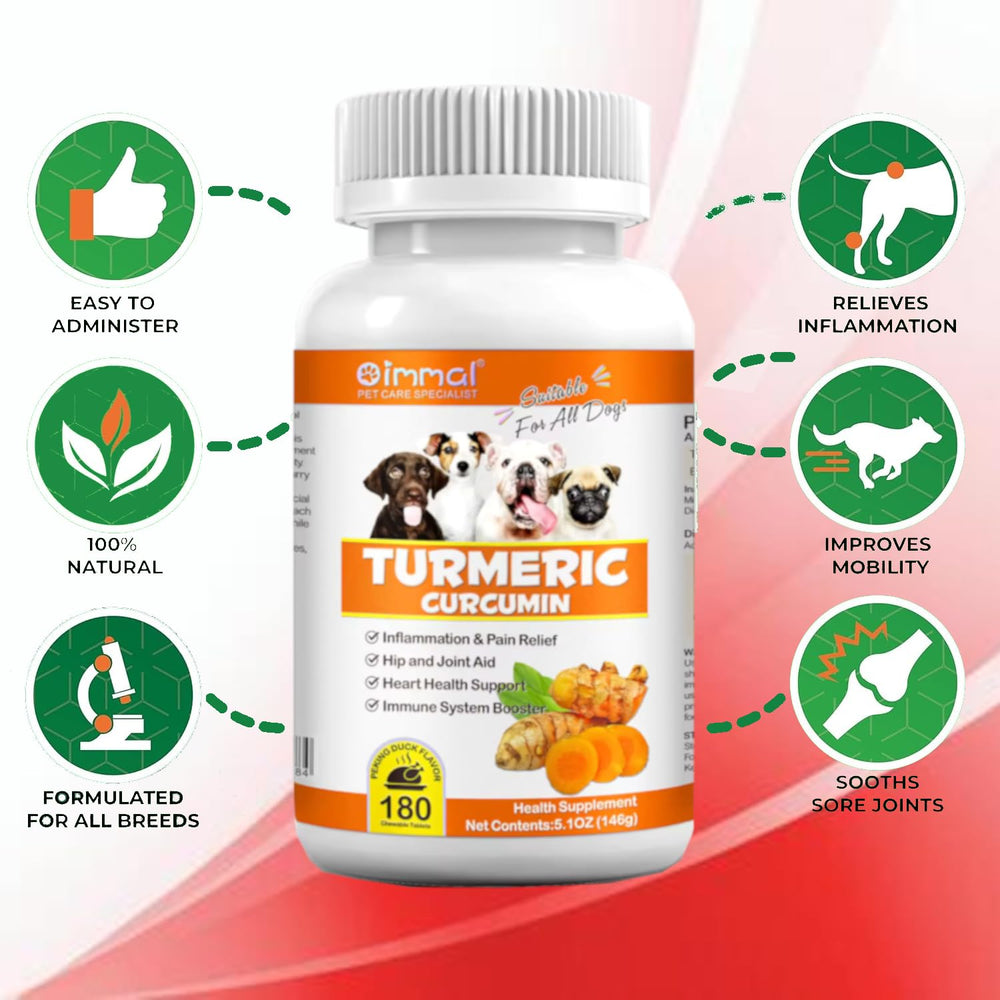 Zenpaws Turmeric for Dogs bottle label showing natural ingredients for healthier skin