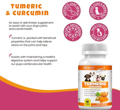 Zenpaws Turmeric for Dogs daily dosing tablets for easy intake