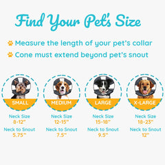 ZenPet Recovery Cone strap-system keeps cone stable during activity.