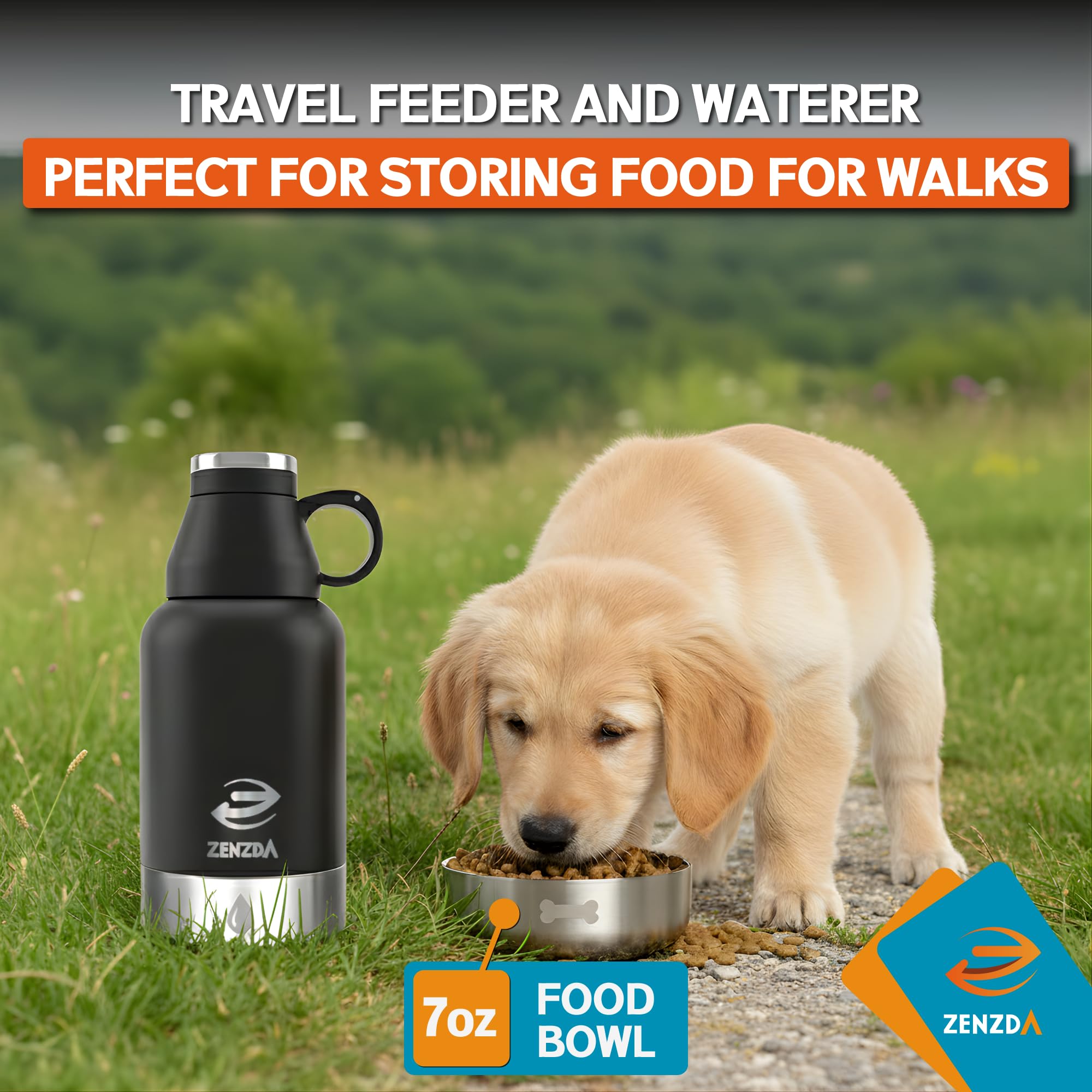 ZENZDA cleaning brush assists quick hygiene after meals on the go.