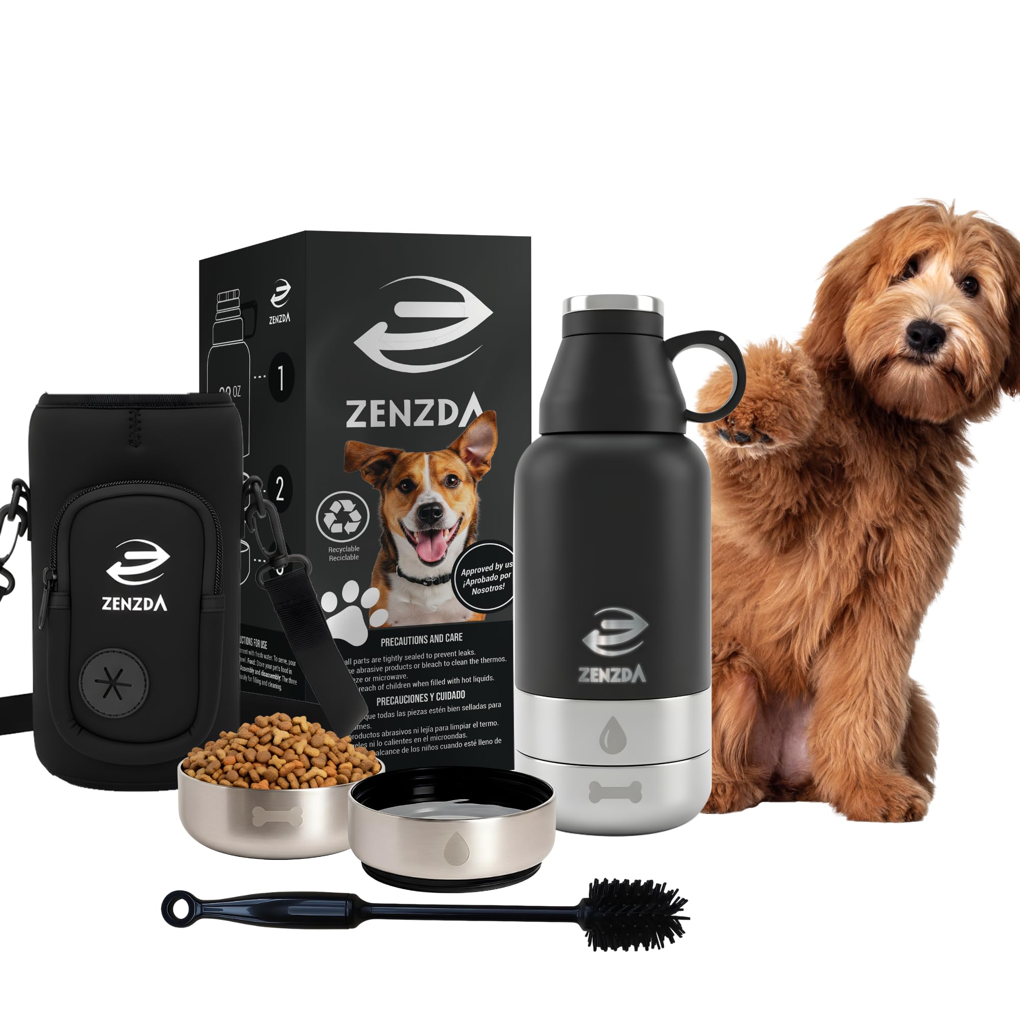 ZENZDA on-walk setup shown ready for everyday dog outings.