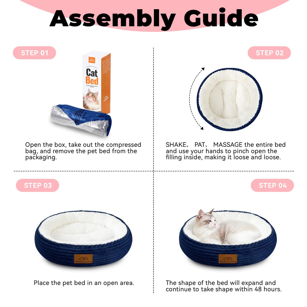 Stretch the bed’s sides after opening to regain shape
