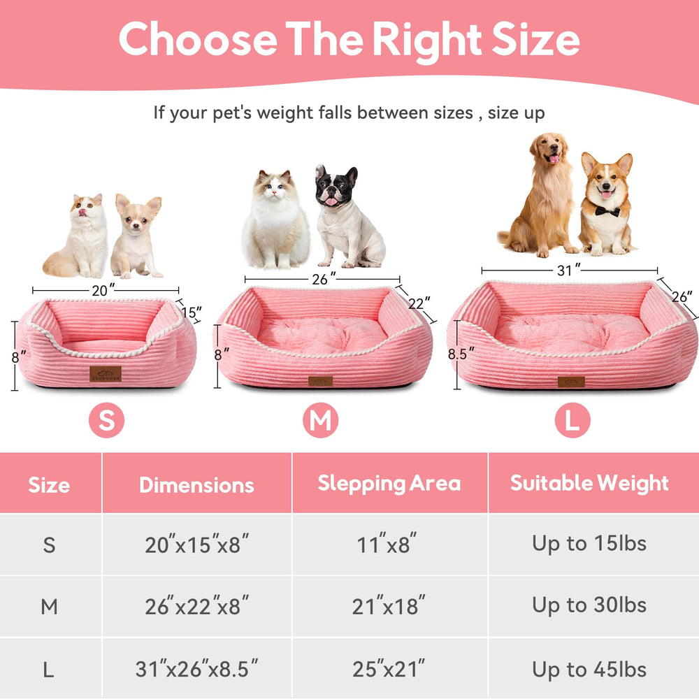 Zerbuger cat dog bed anti-slip bottom keeps it in place on smooth floors.
