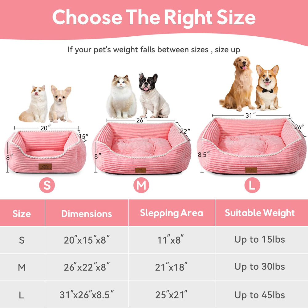 Zerbuger bed side view in pink, anti-slip bottom helps stay put on smooth floors.