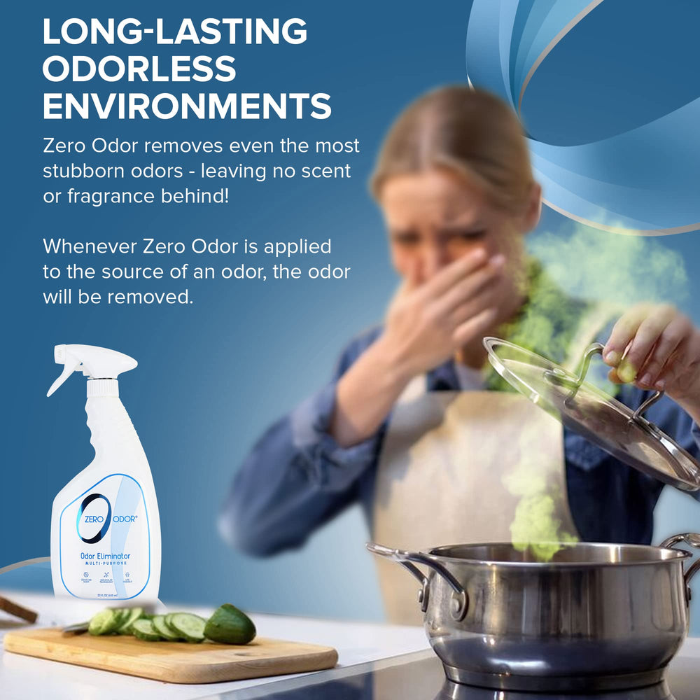 Zero Odor basement odor elimination spray reduces musty basement odors