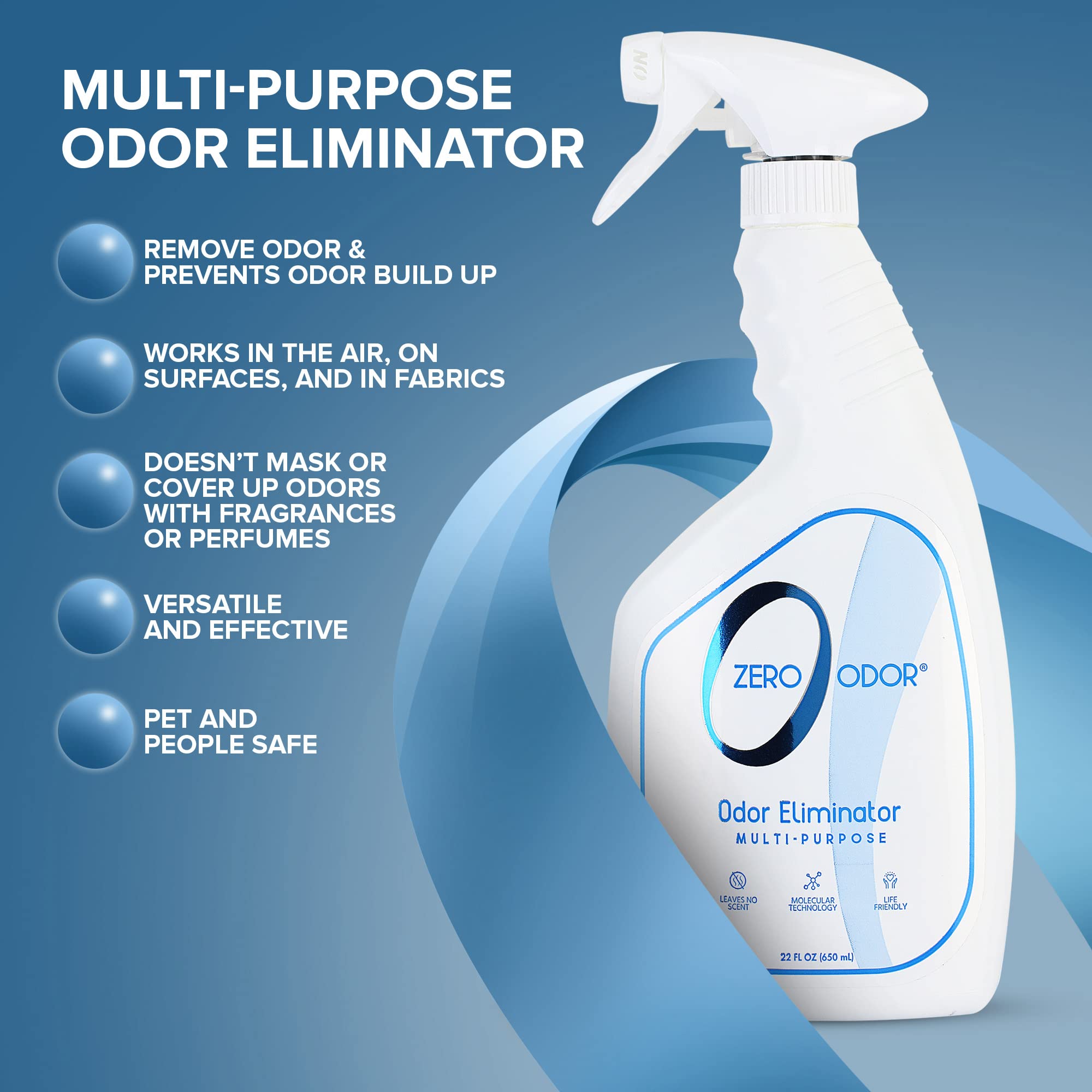 Zero Odor kitchen odor elimination spray targets cooking smells for fresher air