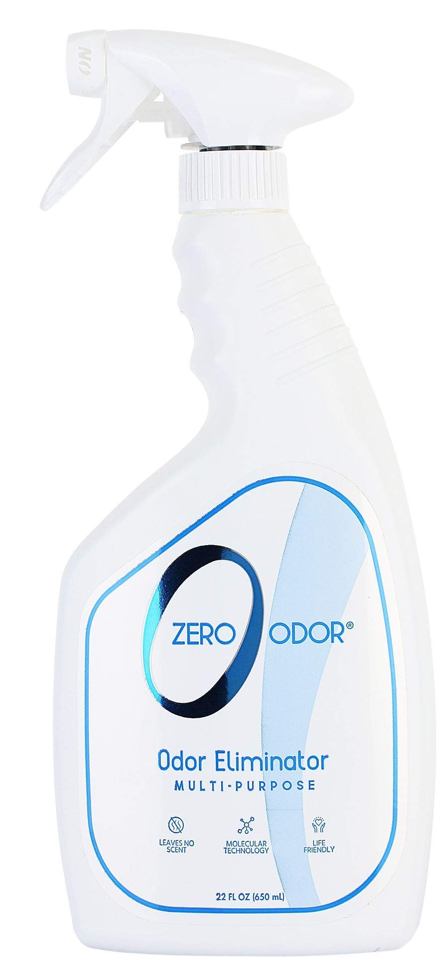 Zero Odor multi-purpose odor eliminator bottle neutralizes tough odors safely