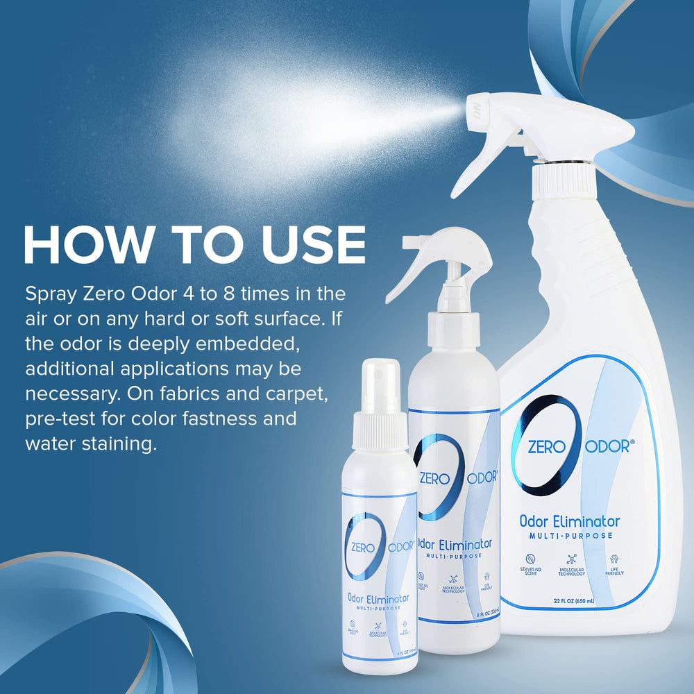 Zero Odor hotel room setup eliminates odors discreetly.