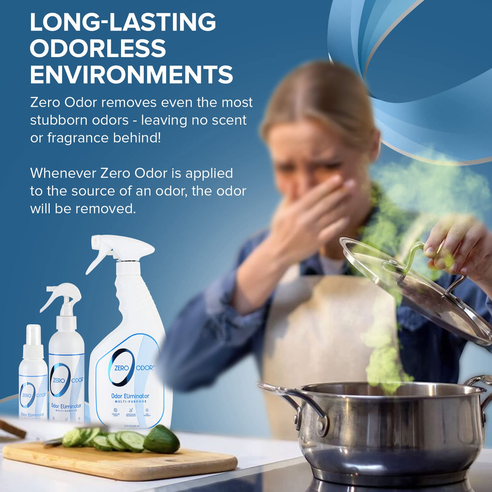 Zero Odor nursery room scene removes smells effectively.