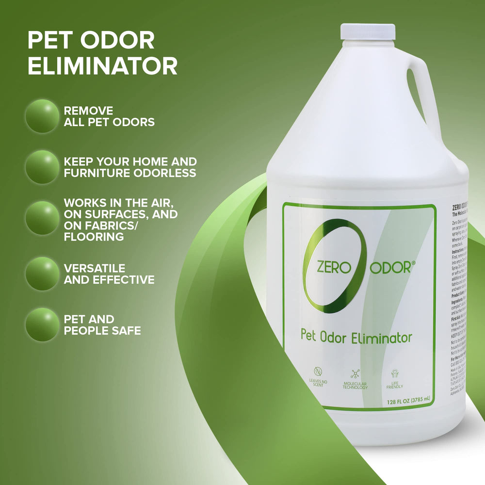 Zero Odor tracer scent demonstrates treated areas before dissipating.