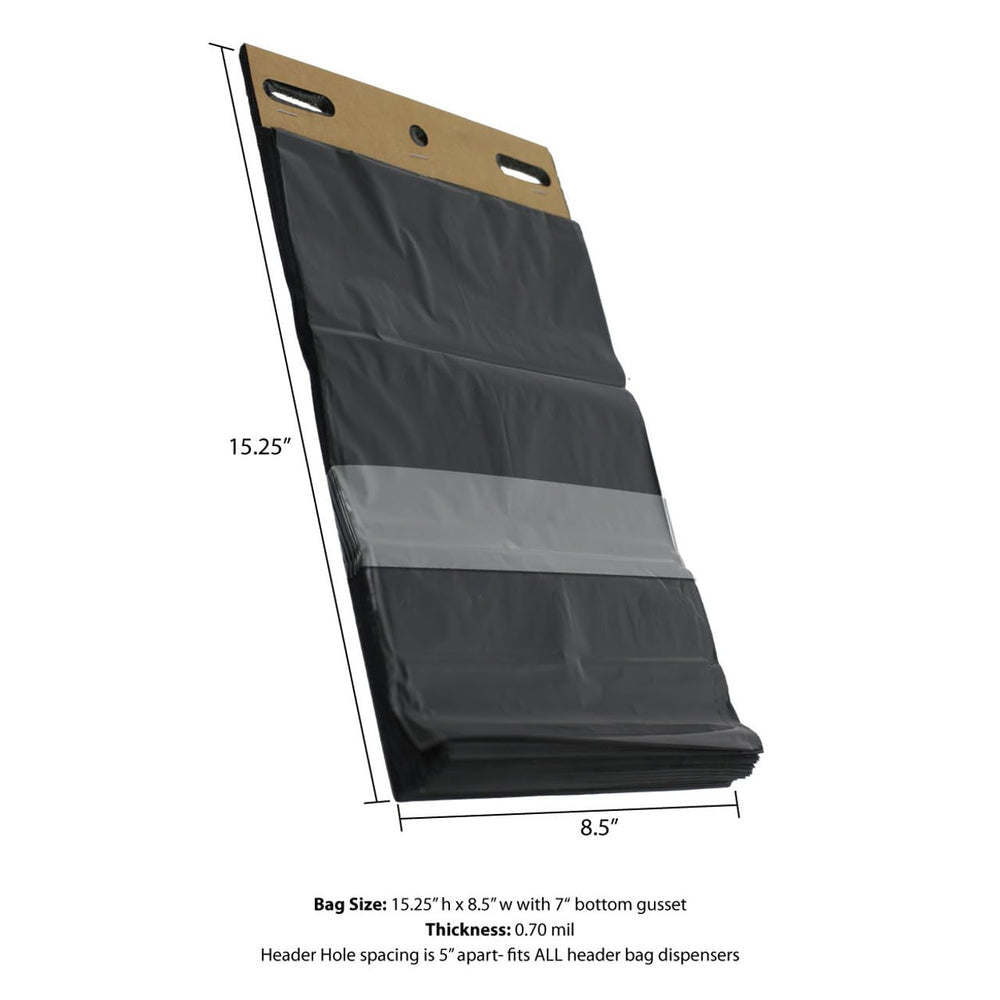 Zero Waste USA eight headers of 100 bags each ready to stock.