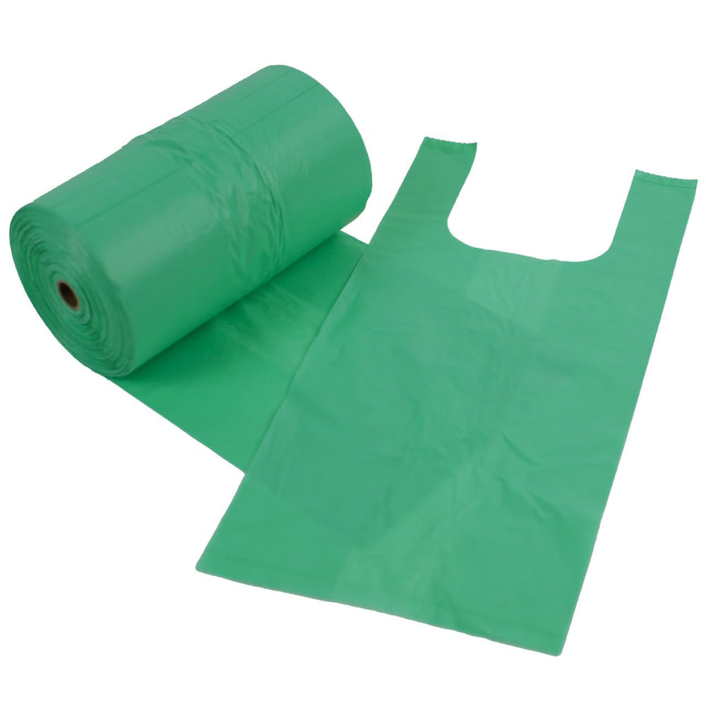 ZERO WASTE USA tie-handle bags close-up showing secure closure and odor containment