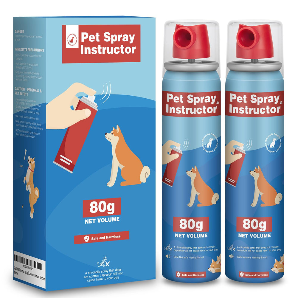 ZEROMX Corrector Spray 80ml bottle for instant barking interruption during training