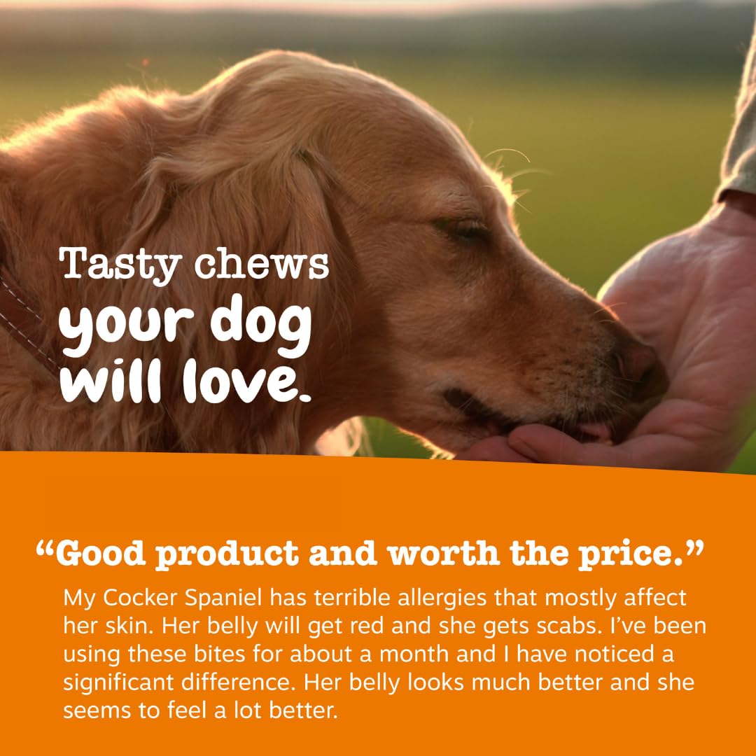 90-count jar ready for daily use in dog wellness routine