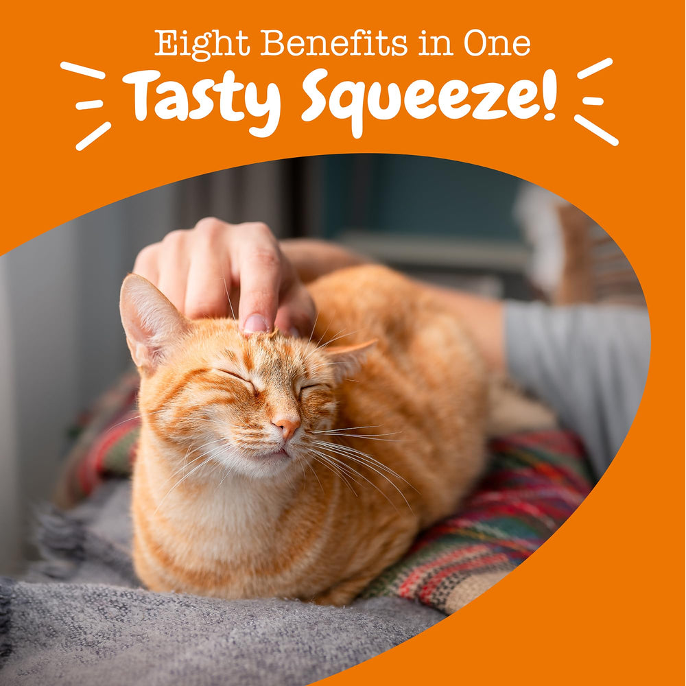 Zesty Paws Eight-in-One Mousse: alaskomega-oil visual for omega-3 benefits