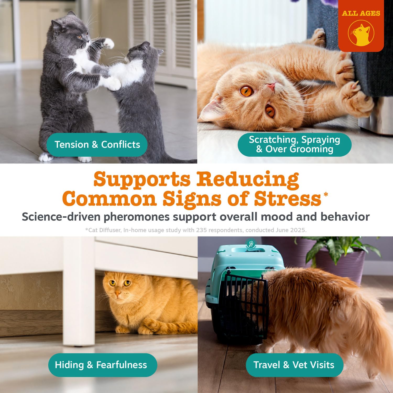 Zesty Paws nebulizer technology diffuser dispersing pheromone signals