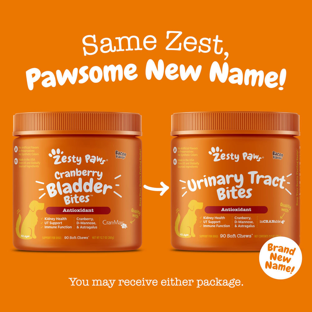 Nettle root included in Zesty Paws cranberry blend.