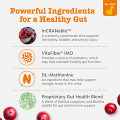 Zesty Paws Stay Green Bites with cranberry concentrate supporting urinary tract wellness.