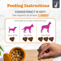 OptiMSM purity in Zesty Paws Mobility Bites supports muscle during activity