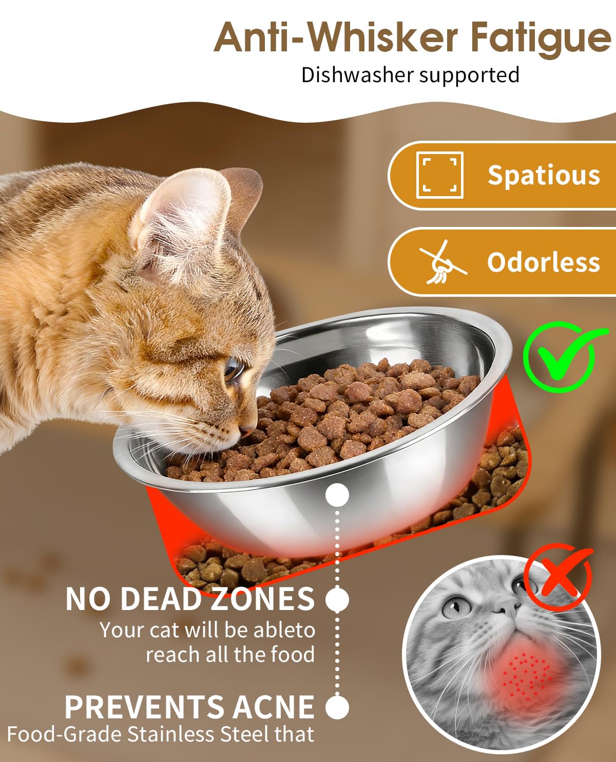 ZFZYyxgs silicone mat helps prevent spills and is easy to clean.