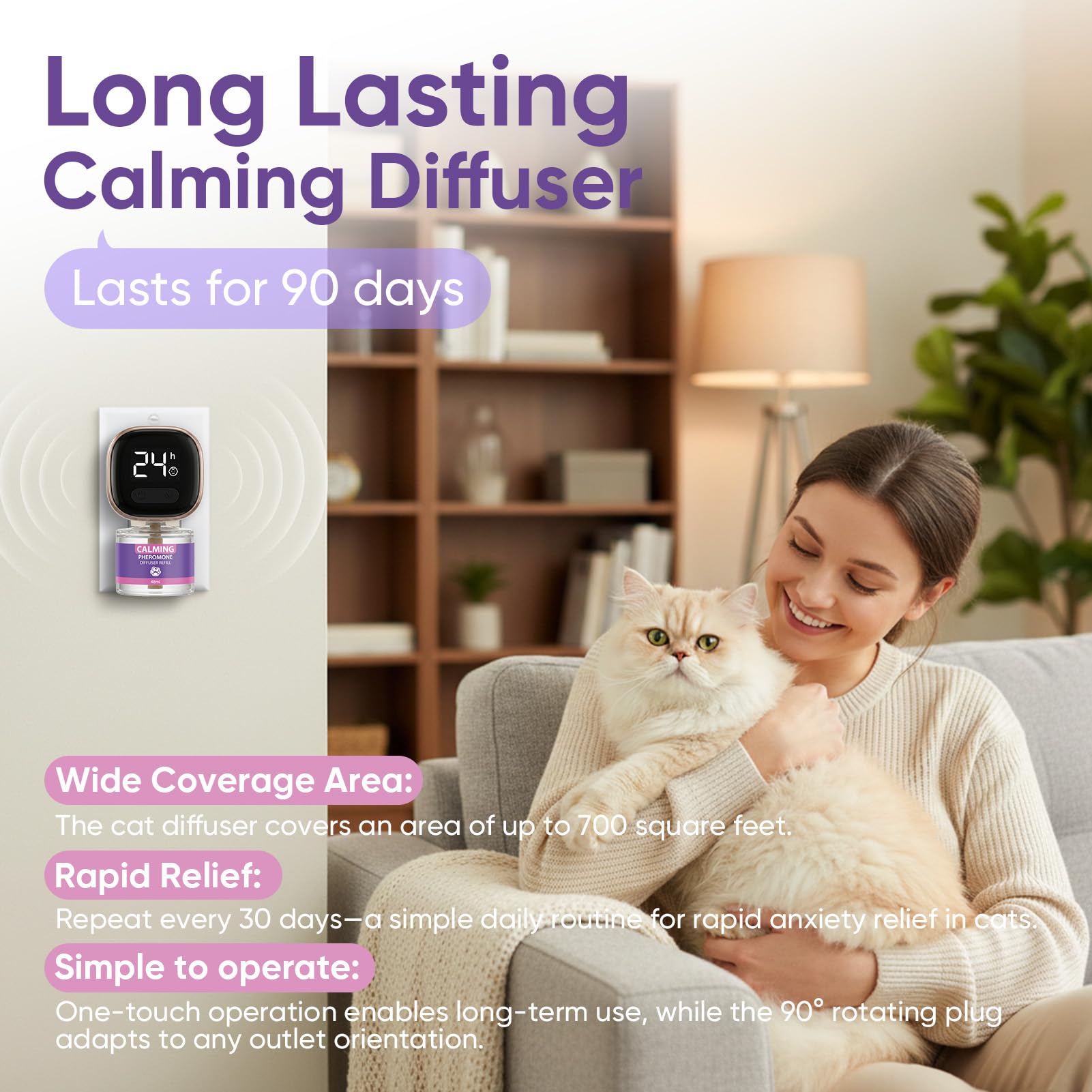 ZHANGK three-pack diffuser set neatly displayed on a shelf