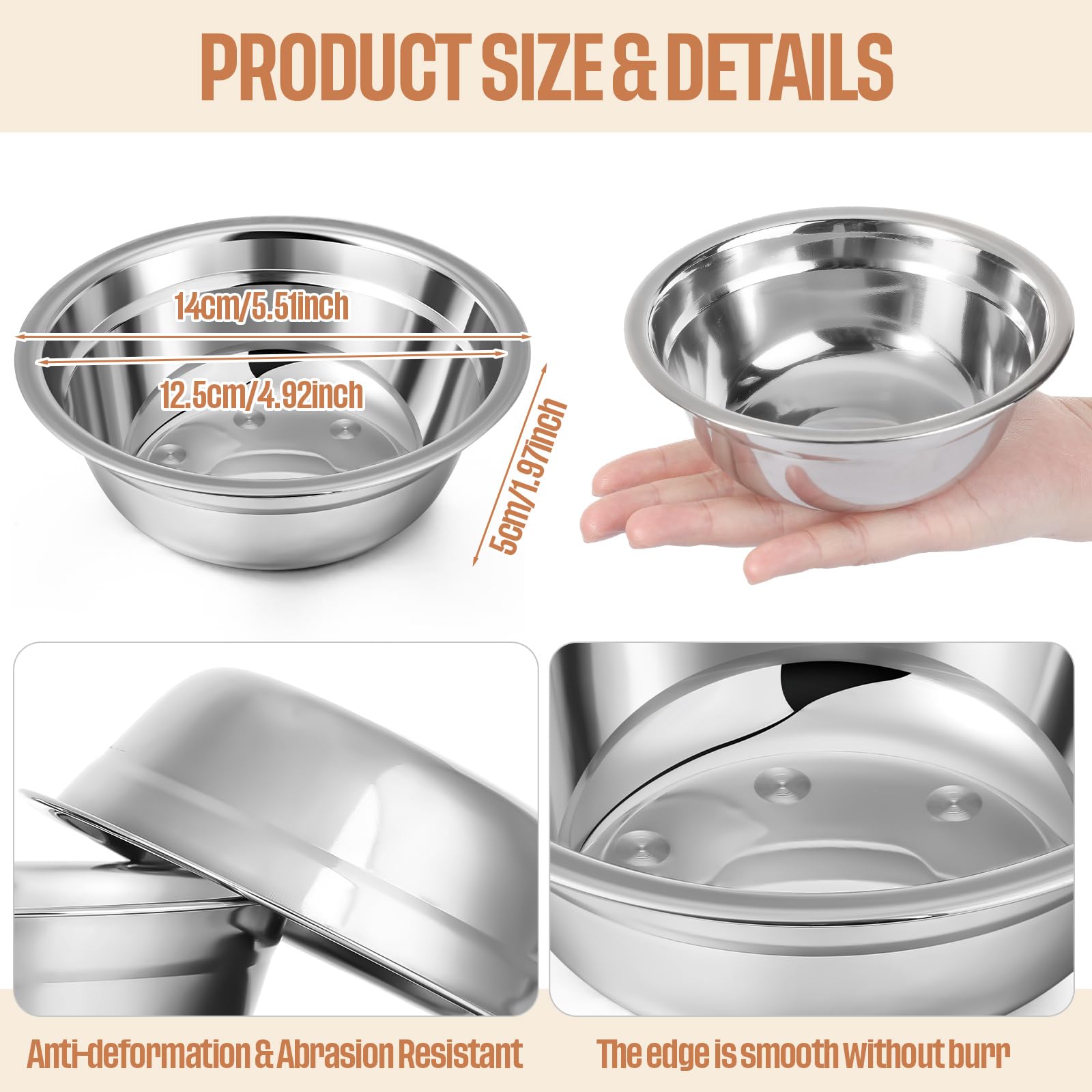 Zhehao 10oz bowls ready for crate setups, supporting easy feeding.
