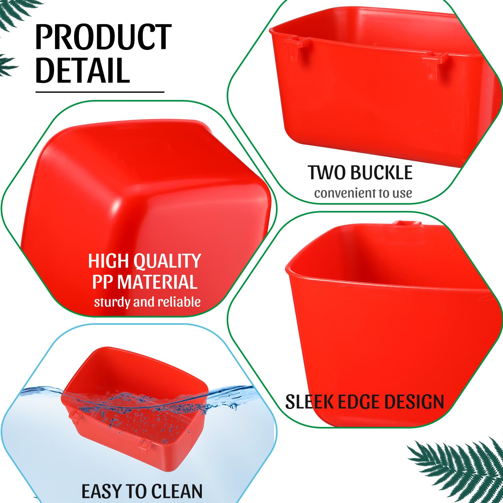 Zhehao pigeon feeder plastic cups keep water clean in cages