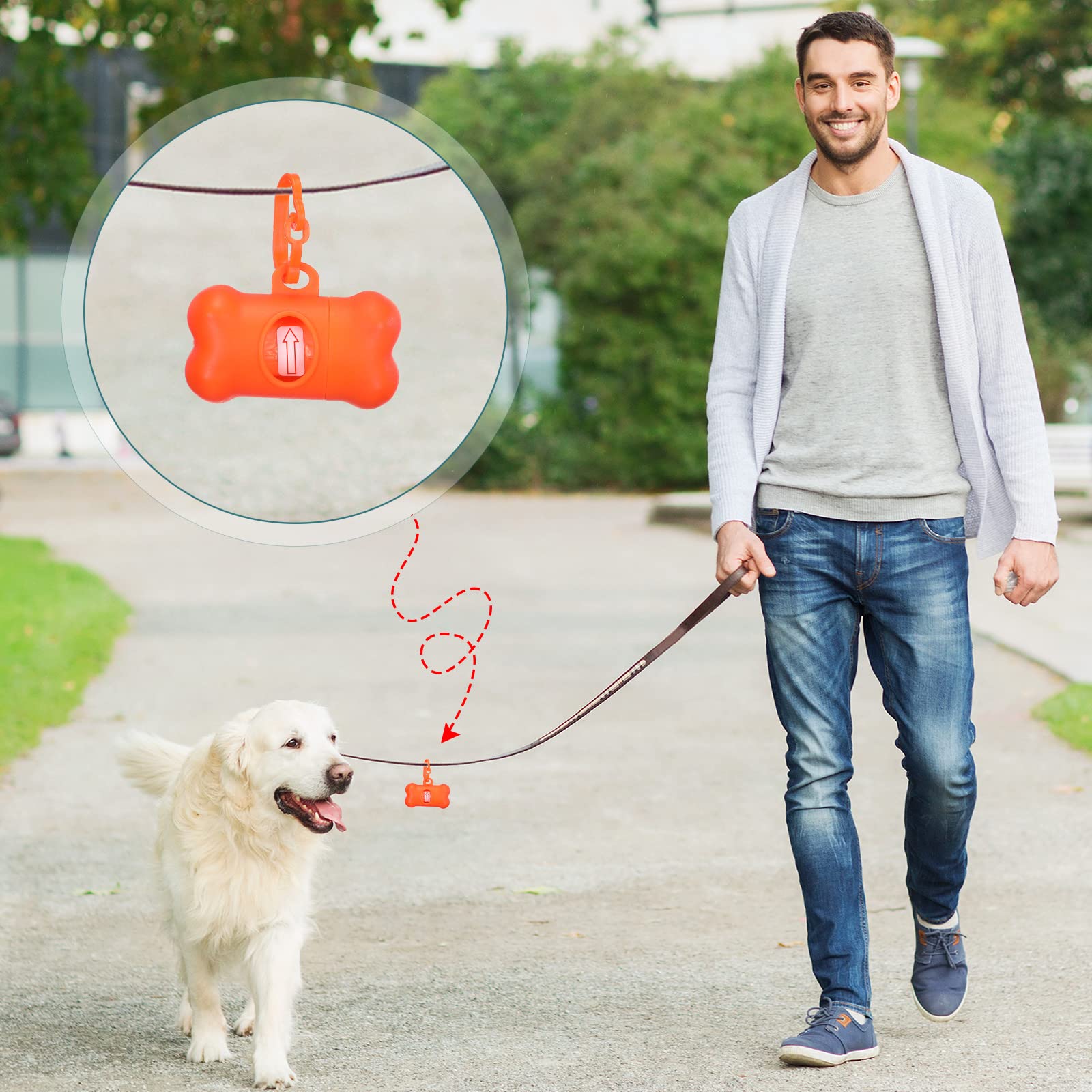 Zhehao compact portable dispenser fits in a pocket or bag.