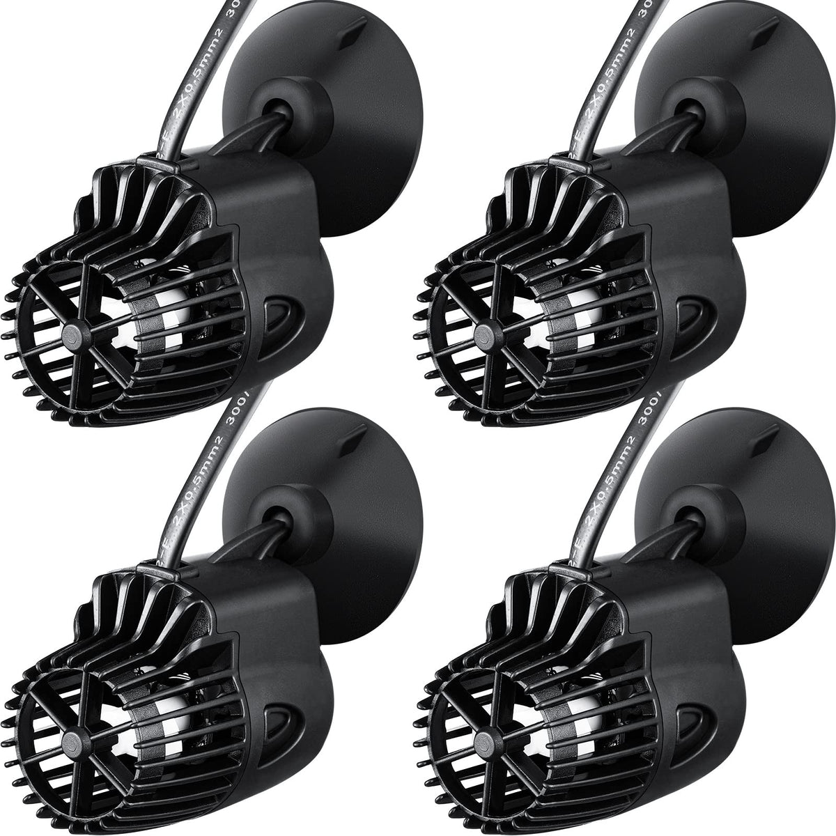 Zhengmy 4-pack powerheads delivering 800 GPH circulation for aquariums