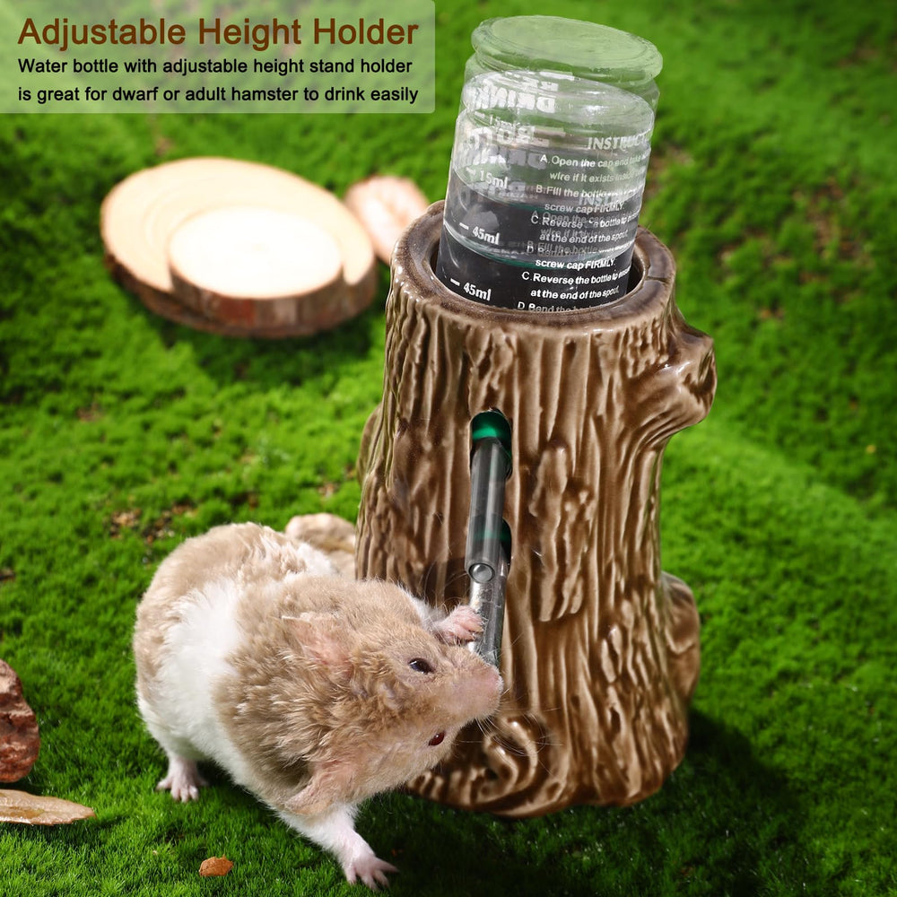 Zhilishu 3 in 1 adjustable bottle supports flexible setup for small pets