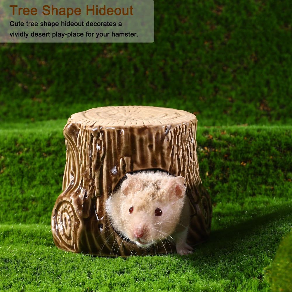 Zhilishu hamster hideout seasonal use, helps regulate temperature in summer.
