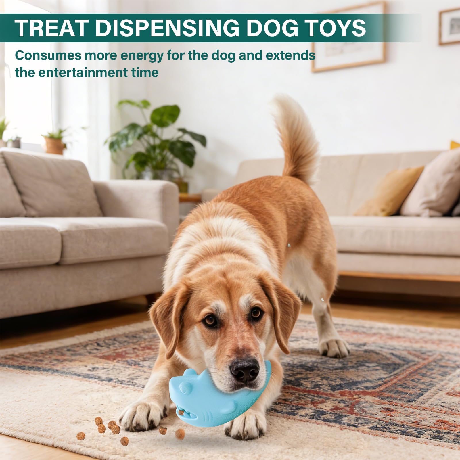 ZhoJee shark-design chew toy sparks instinctive play and engagement