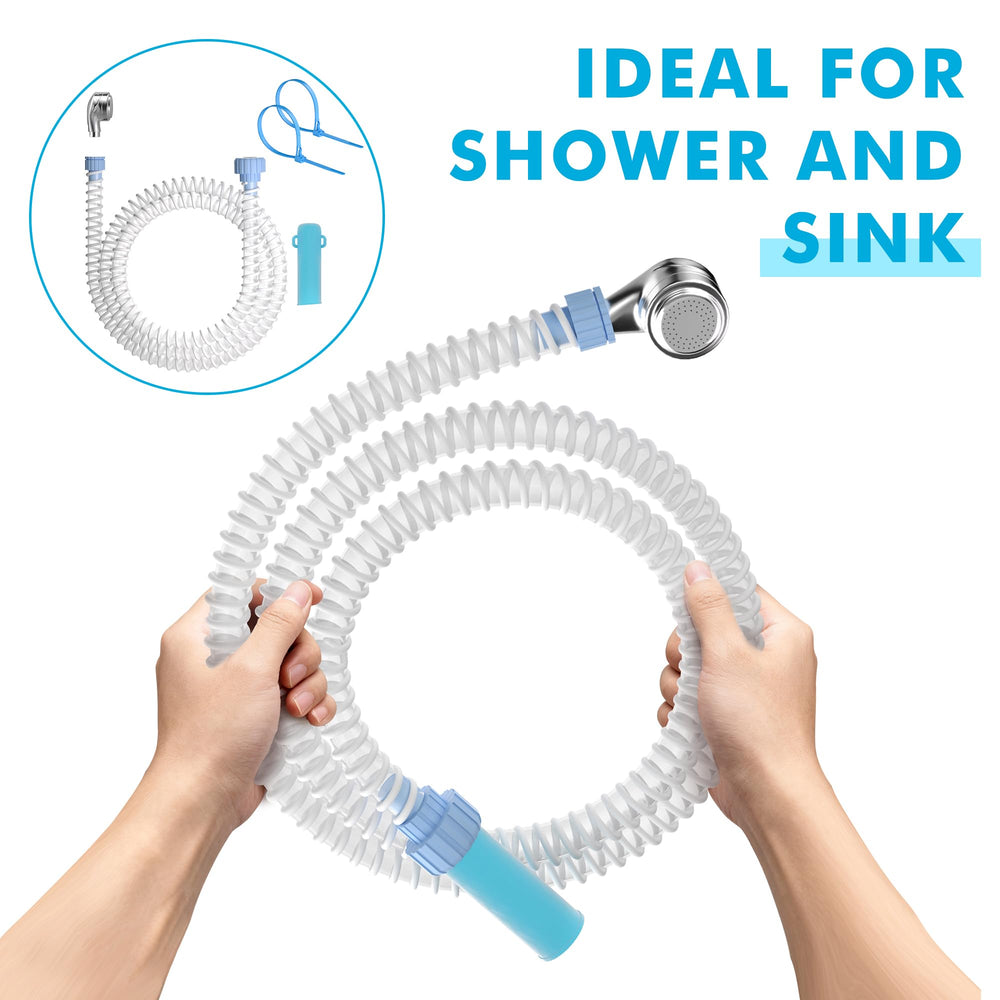Zhongpu Reach 5 ft hose adds reach for hard-to-reach areas