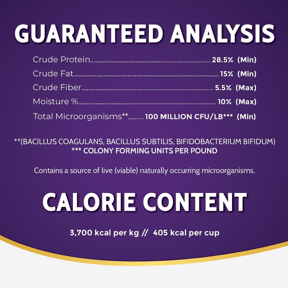 Peas and chickpeas in Zignature Lamb Formula offer nutrient variety.
