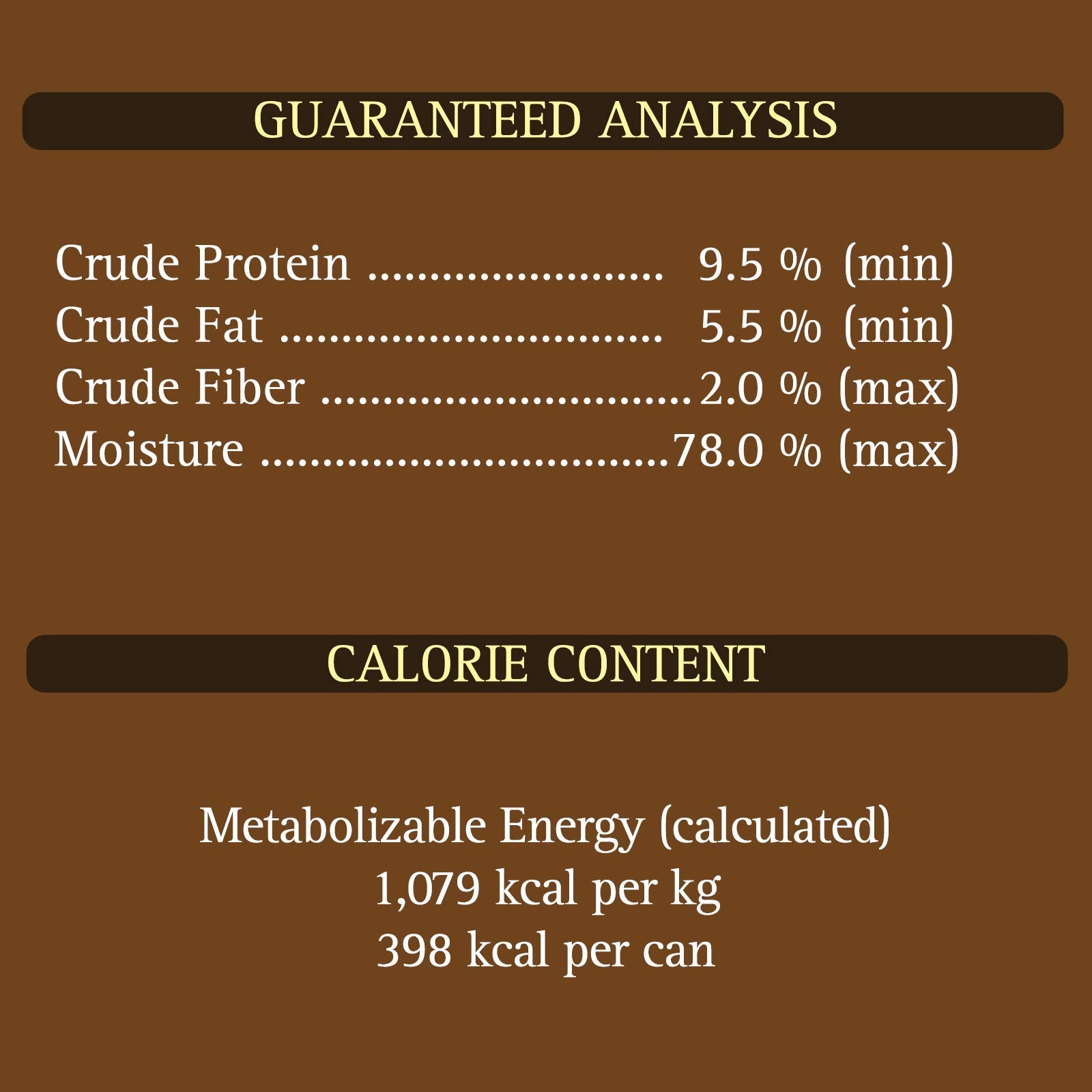 Zignature pork can with vitamins and minerals suggests balanced nutrition.