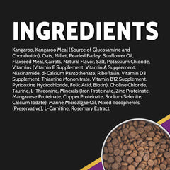 Kangaroo protein is the main ingredient in this formula.