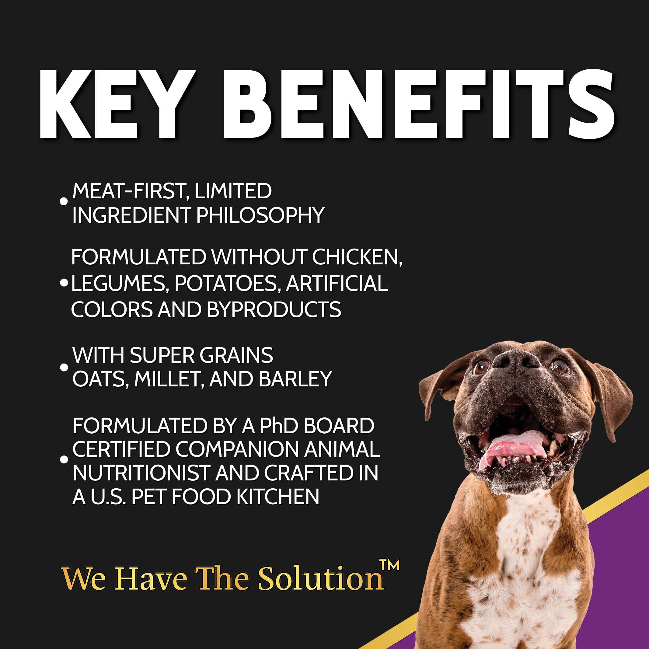 Zignature Select Cuts Kangaroo glucosamine image, supports hip and joint health.